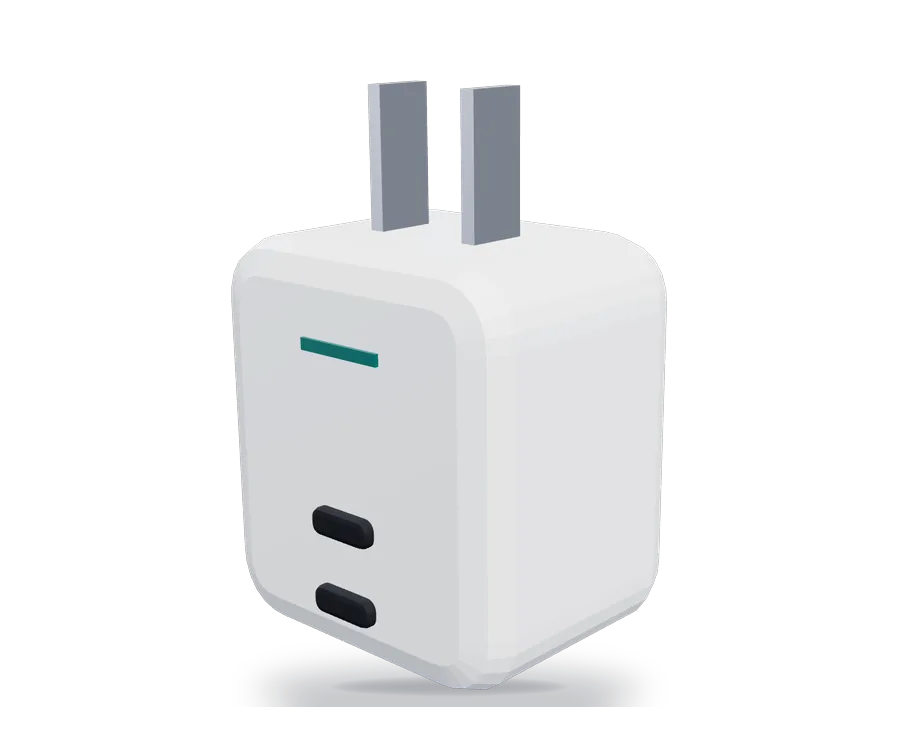 Illustration of phone chargers (not a photo of this product)