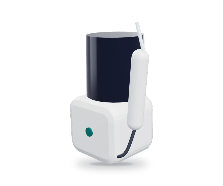 Illustration of water flossers (not a photo of this product)