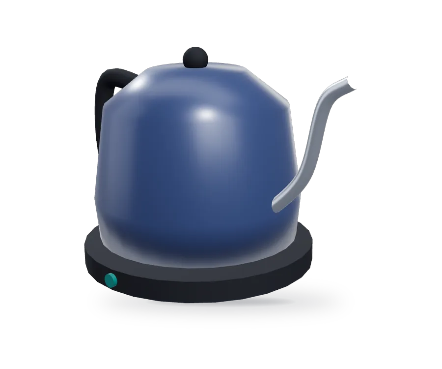 Illustration of electric kettles (not a photo of this product)