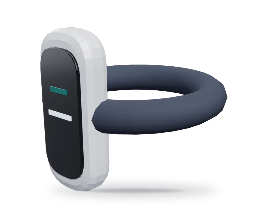 Illustration of fitness trackers (not a photo of this product)