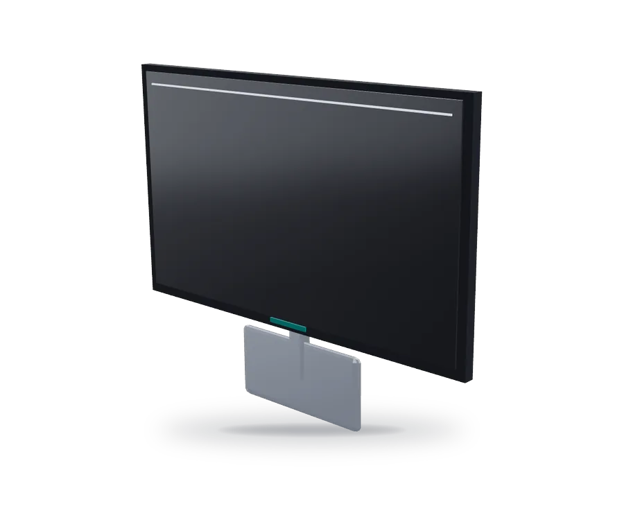 Illustration of tvs (not a photo of this product)